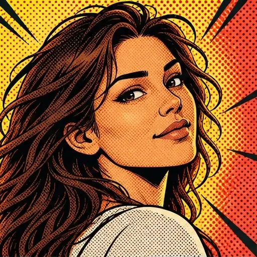 Comic Book illustrative style preview