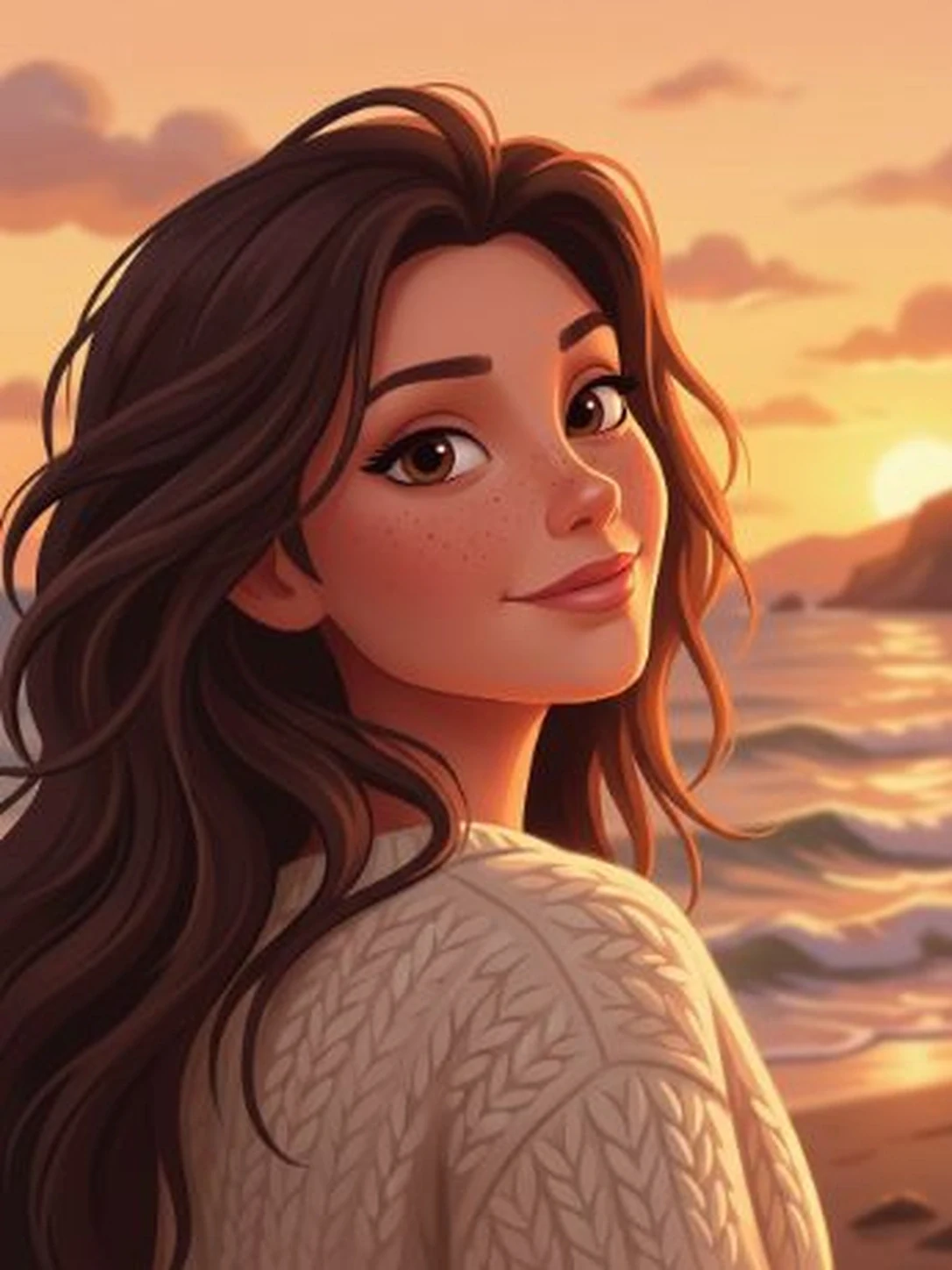 Disney illustrative style preview