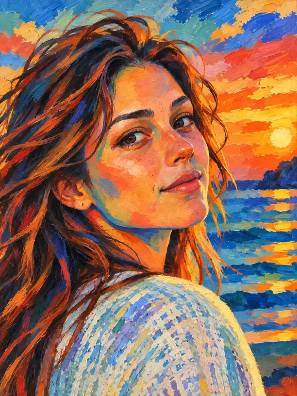 Fauvism illustrative style preview