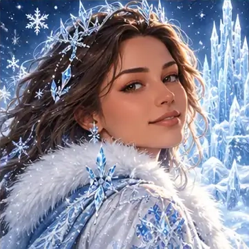 Ice Fantasy illustrative style preview