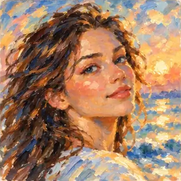 Impressionism illustrative style preview