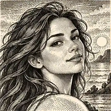 Ink Engraving illustrative style preview