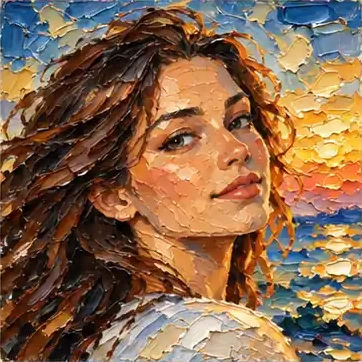 Oil Painting illustrative style preview