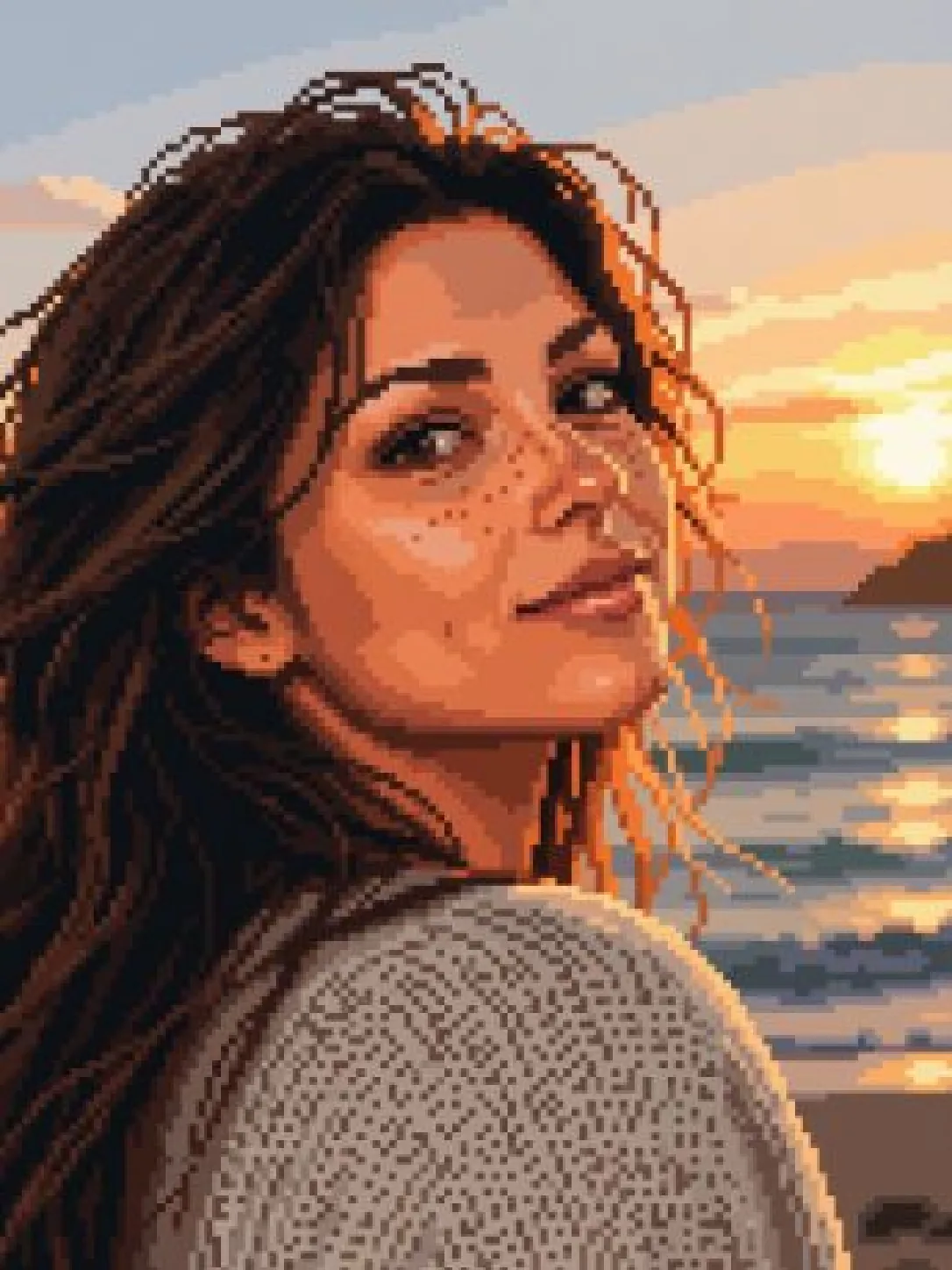 Pixel Art illustrative style preview