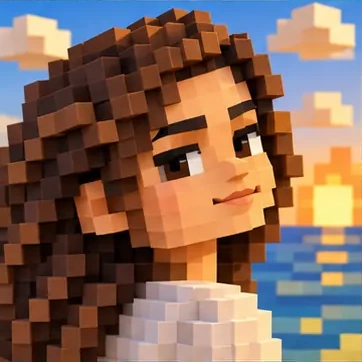 Voxel illustrative style preview